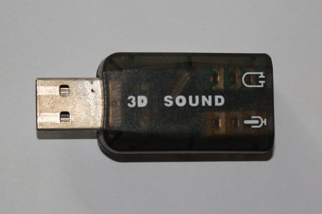 3D sound USB sound card